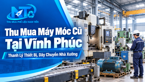 Thu Mua Máy Móc Cũ Tại Vĩnh Phúc – Thanh Lý Thiết Bị, Dây Chuyền Nhà Xưởng