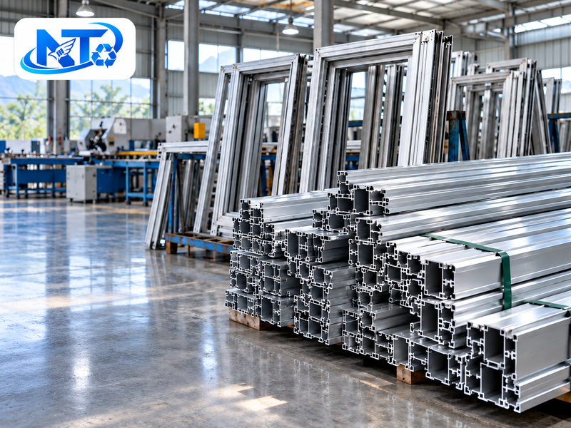 Nhôm thanh và phụ kiện cần được phân loại theo hiện trạng trước khi thanh lý