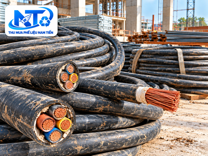 Cáp điện bọc vỏ cần được đánh giá riêng với đồng đã tách sạch